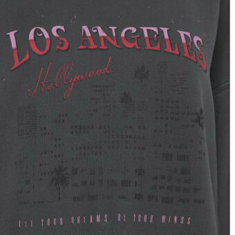 Pulz Jeans ( Dame )  - PULZ - PZCOCO | SWEATSHIRT 1911031 DARK GREY