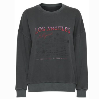 Pulz Jeans ( Dame )  - PULZ - PZCOCO | SWEATSHIRT 1911031 DARK GREY