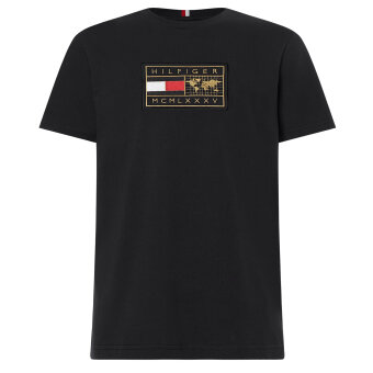 Tommy Hilfiger  - Tommy Hilfiger - Icon badge | T-shirt Sort