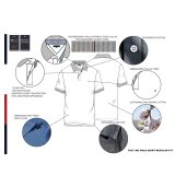 Tommy Hilfiger  - Tommy Hilfiger - 1985 regular | Polo T-shirt Sort