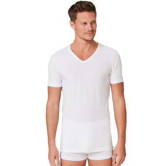 Schiesser - Schiesser - V-hals 2pack | Undertrøje Hvid
