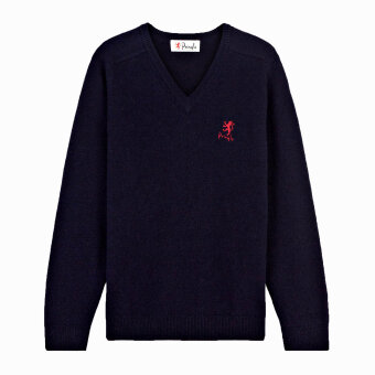 Pringle of Scotland - Pringle - V-Neck Pullover | Strik Navy