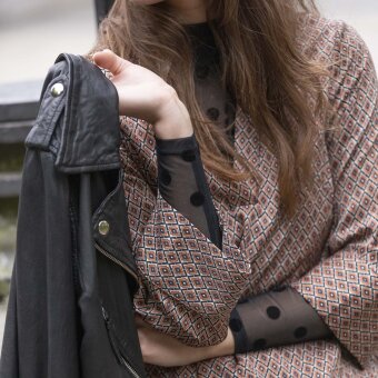 Love&divine ( Dame ) - LOVE&DIVINE - LOVE313 | Skindjakke Sort