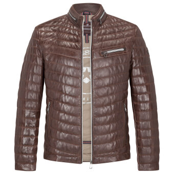 Milestone - Milestone - Damiano jacket | Skindjakke Dark Brown