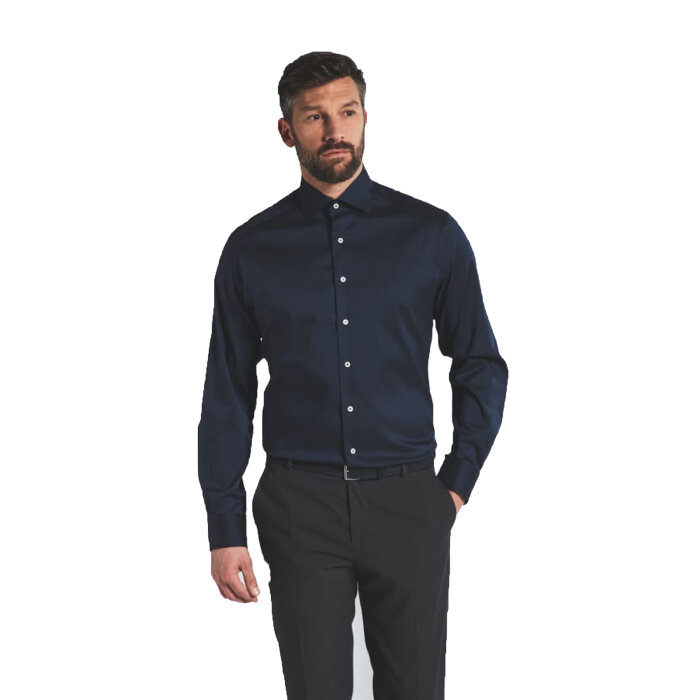 Eterna - Eterna - 3377 X | Modern fit skjorte Navy