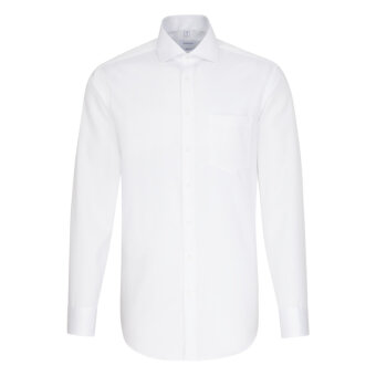 Seidensticker  - Seidensticker - 195007 | Regular fit skjorte 01 Hvid
