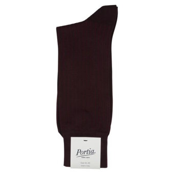 Portia - Portia - Cotton sock stripe | Sokker Bordeaux