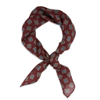 Portia - Portia - Bandana wool/silk | Charmeklud Bordeaux