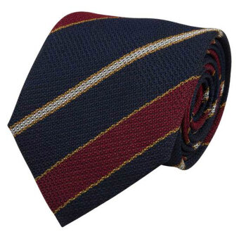 Portia - Portia - Tie knitted silk | Slips Blue Stripe