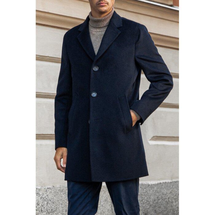Oscar Jacobson - Oscar Jakobson - Storvik woolcoat | Carcoat Navy
