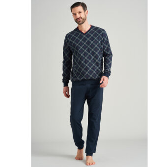 Schiesser - Schiesser - Pyjamas Jersey | BlueBlack