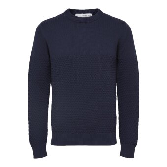 Selected - Hartley knit | Strik Navy blazer