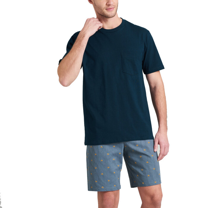 Schiesser - Schiesser - Jersey Kort | Pyjamas Blå