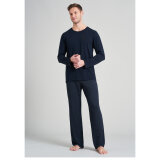 Schiesser - Schiesser - Pyjamas Jersey | Sort/Blå