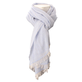 Limited Edition - Limited Edition - Italian scarf | Tørklæde Lys blå