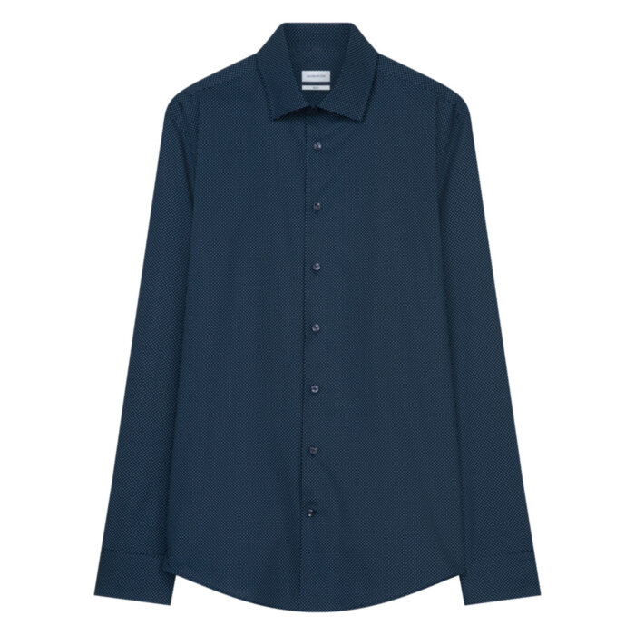 Seidensticker - Seidensticker- 653750 | Slim fit Skjorte Dunkelblau