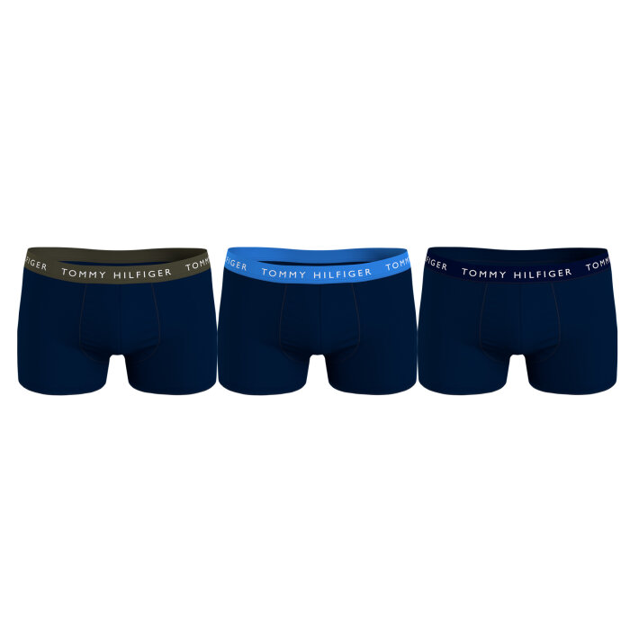 Tommy Hilfiger  - Tommy Hilfiger - 3-pack | Trunk Blå