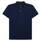 Signal - Signal - Nicky Organic | Polo T-shirt Marine Blue Melange