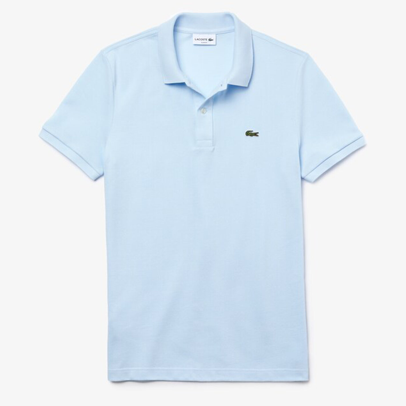 Shop nu Lacoste PH4012 Polo T-shirt i Lys blå - Fri