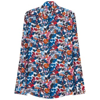 Seidensticker - Seidensticker - 653590 | Slim fit Skjorte Rot