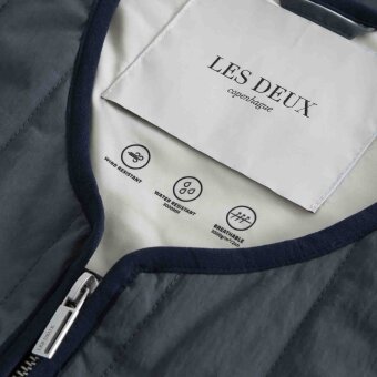 LES DEUX - Les Deux - Max crincle | Vest Blue 
