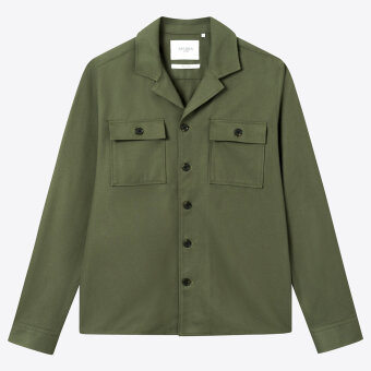 LES DEUX - Les Deux - Joe twill shirt | Skjorte Olive night 