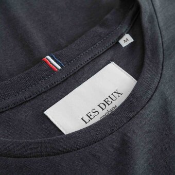 LES DEUX - Les Deux - Circle | T-shirt Raven/blue