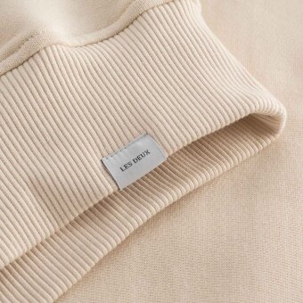 LES DEUX - Les Deux - Mini encore hoodie | Hættetrøje Oyster Gray/white