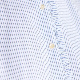 Sisters Point ( Dame ) - SISTERS POINT - IMINA-SH | SKJORTE WHITE/BLUE