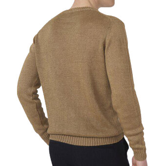 Oscar Jacobson - Oscar Jacobson - Adrian roundneck | Strik Suede beige