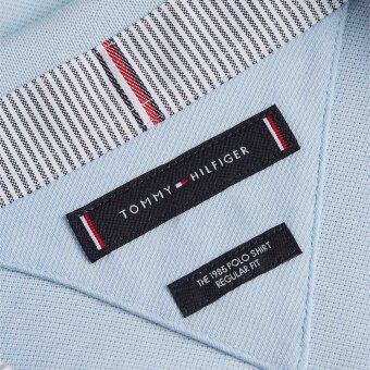 Tommy Hilfiger  - Tommy Hilfiger - 1985 | Regular polo T-shirt Breezy Blue
