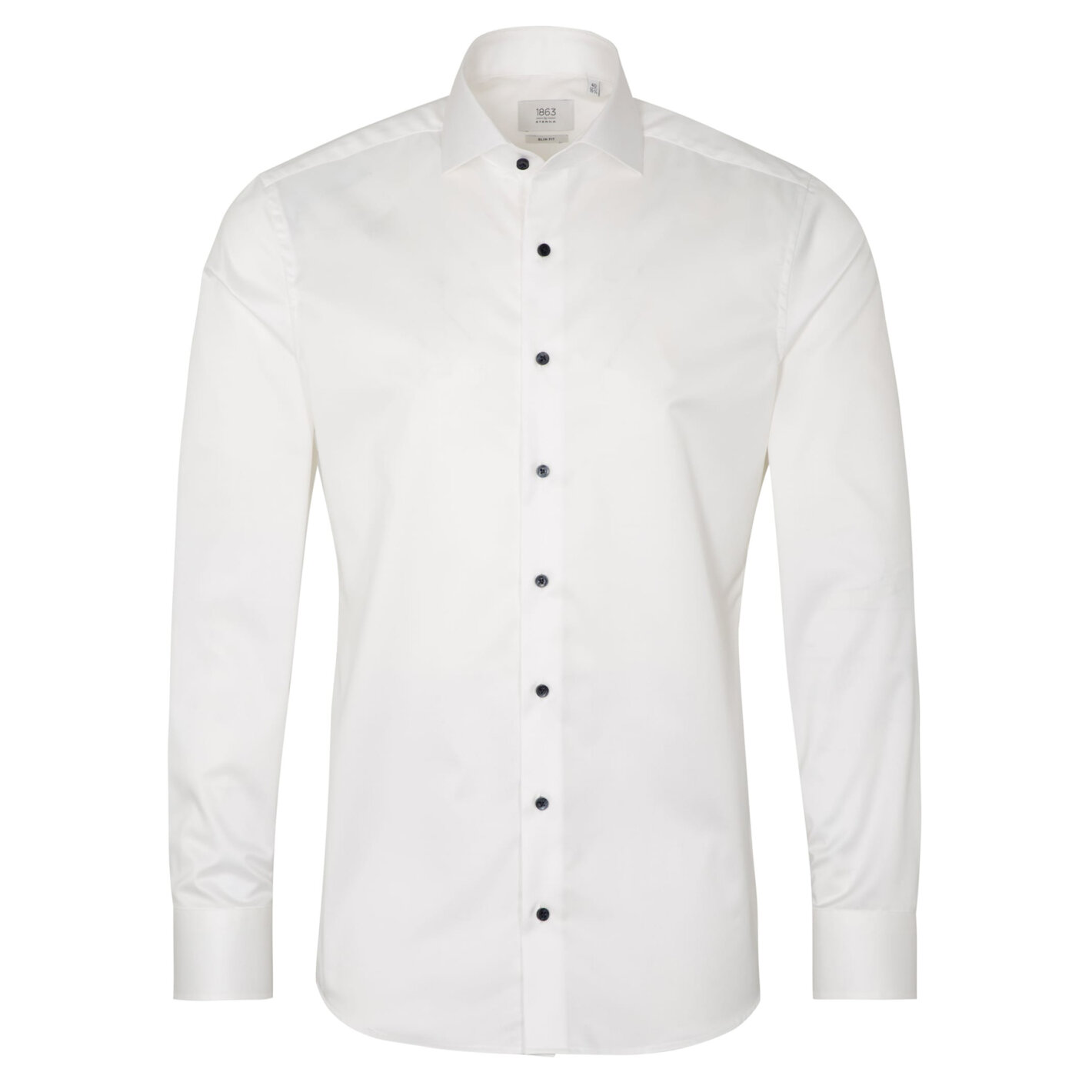 angivet Ombord Arv Eterna 8221 Hvid Galla skjorte i Slim fit - Levering 1-2 hverdage