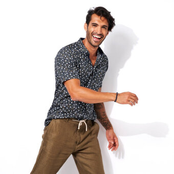 Desoto - Desoto - 51331 BD | K/Æ Skjorte Dark olive jungle