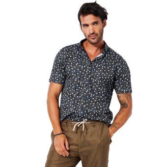Desoto - Desoto - 51331 BD | K/Æ Skjorte Dark olive jungle