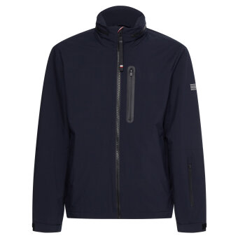 Tommy Hilfiger  - Tommy Hilfiger - TH Tech packable hooded jacket | Vindjakke Desert Sky