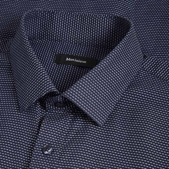 Matinique - Matinique - Trostol SS shirt | K/Æ Skjorte Dark Navy