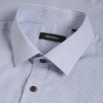Matinique - Matinique - Trostol SS B shirt | K/Æ Skjorte Chambrey Blue