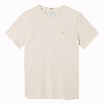LES DEUX - Les Deux - Nørregaard | T-shirt Ivory/orange