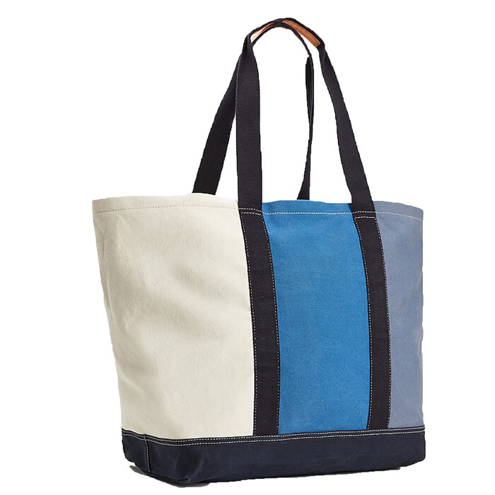Tommy Hilfiger  - Tommy Hilfiger - Sustainable canvas tote bag | Taske Twilight indigo 