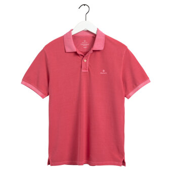 Gant - Gant - Sunfaded pique | Polo T-shirt Watermelon pink