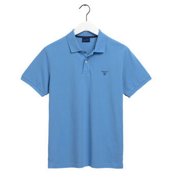 Gant - Gant - Pique | Polo T-shirt Pacific blå