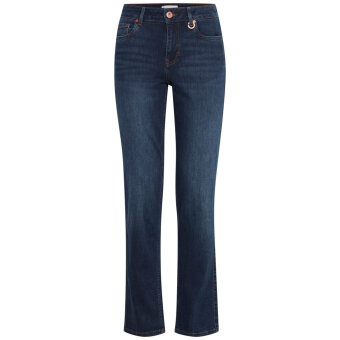 Pulz Jeans ( Dame )  - PULZ - PZEMMA | STRAIGHT JEANS DARK BLUE