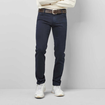 Meyer - Meyer - M5 twill bukser | 5 Lommet Jeans 6106 19 Blå