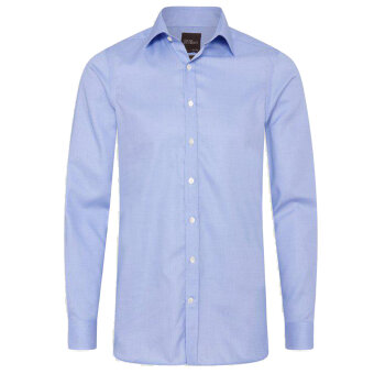 Oscar Jacobson - Oscar Jacobson - Slim Fit Shirt | Skjorte Light Blue