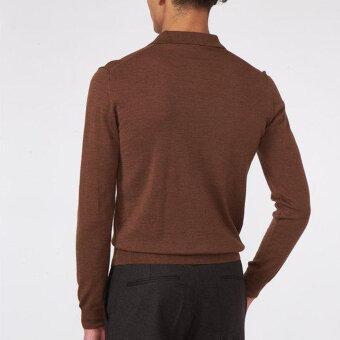 Oscar Jacobson - Oscar Jacobson - Ruben Merino | Strik Polo Tobacco Brown