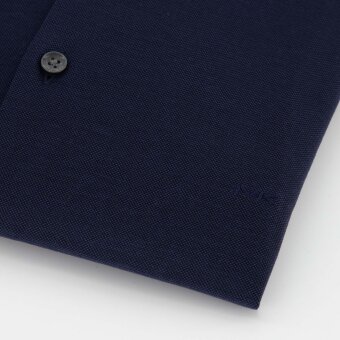 Michael Kors - Michael Kors - Solid Pique Shirt | Skjorte Navy