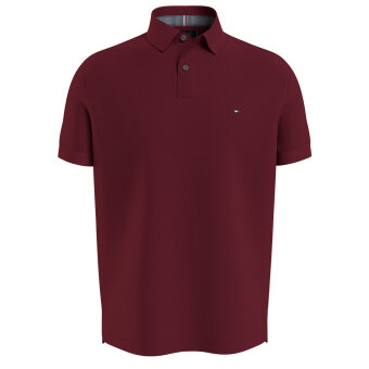 Tommy Hilfiger  - Tommy Hilfiger - TH 1985 regular polo | Polo T-shirt Deep Rouge