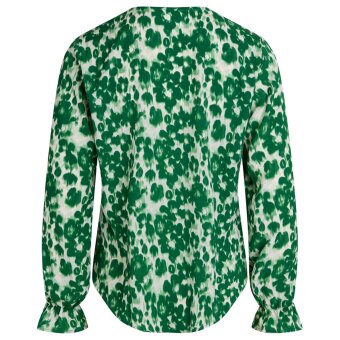 Sisters Point ( Dame ) - SISTERS POINT - ELVINA-LS | BLUSE 225 GREEN FLOWER