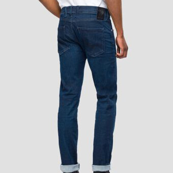 Replay  - Replay - Anbass Hyperflex | Jeans 007 Medium Dark