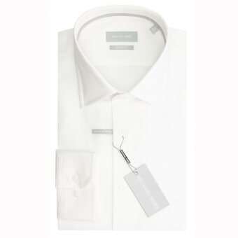 Michael Kors - Michael Kors - Two Ply Stretch Twill shirt | Skjorte White